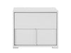 Modrest Nicla Italian Modern White Nightstand