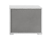 Modrest Nicla Italian Modern White Nightstand