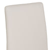 Nisse - Contemporary White Leatherette Dining Chair (Set of 2)