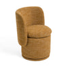 Divani Casa Norris Modern Mustard Fabric Swivel Dining Chair Model VGKK-KF.Y2138-MUS
