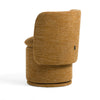Divani Casa Norris Modern Mustard Fabric Swivel Dining Chair Model VGKK-KF.Y2138-MUS