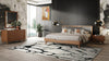 Nova Domus Soria Mid-Century Grey & Walnut Bedroom Set
