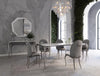 Modrest Vince Glam Grey Velvet Dining Chair Set Of 2 Model VGZAY622-GRY