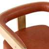 Nova Domus Oshana Modern Rust Leatherette & White Oak Dining Chair Model VGMA-MI-1206