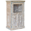 Wooden Old World Distressed Painted Finish Cabinet Model PA0235