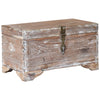 Wooden Natural Wax Finish With Distressed Paint Box Model PA0359