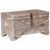 Wooden Natural Wax Finish With Distressed Paint Box Model PA0359