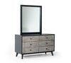 Nova Domus Panther Contemporary Black Mirror