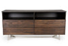 Modrest Wharton Modern Dark Aged Oak Dresser