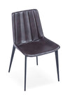Modrest Peoria Modern Brown & Black Dining Chair (Set Of 2) Model VGHR3590-BRN-DC