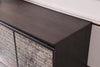 Modrest Phelan - Modern Smoked Ash & Brass Buffet