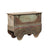 Original Natural with Distressed Painted Finish Antique Javanese Chest Model PMK003