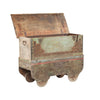 Original Natural with Distressed Painted Finish Antique Javanese Chest Model PMK003