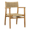 Diya Natural Outdoor Dining Chair Model RIV10001-NAT