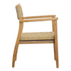 Diya Natural Outdoor Dining Chair Model RIV10001-NAT