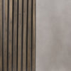 Modrest Delaware Modern Concrete & Acacia Square Coffee Table