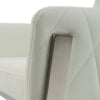 Modrest Robin Modern White Bonded Leather Dining Chair