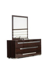 Nova Domus Romano Italian Modern Ebony Mirror