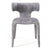Modrest Saehee Modern Grey Blue Velvet Dining Chair Model VGEU-MC-7512CH-GRY