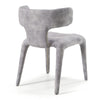 Modrest Saehee Modern Grey Blue Velvet Dining Chair Model VGEU-MC-7512CH-GRY