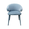 Modrest Salem Modern Blue Grey Fabric Dining Chair Model VGEUMC-9253CH-A-BLUGRY-DC