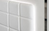 Modrest San Marino Modern White Bed