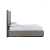 Nova Domus Santa Barbara - Modern Grey Fabric + Grey Wash Bed