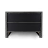 Nova Domus Santa Barbara - Modern Grey Fabric + Grey Wash Bed