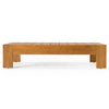 Renava Santorini Outdoor Grey Olefin Fabric & Natural Teak Sofa Set Model VGEF-CROVIE-SET