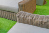 Renava Sapelo Outdoor Beige Wicker Sofa