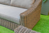 Renava Sapelo Outdoor Beige Wicker Sofa