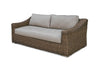 Renava Sapelo Outdoor Beige Wicker Sofa
