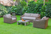 Renava Sapelo Outdoor Beige Wicker Sofa