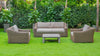 Renava Sapelo Outdoor Beige Wicker Chair