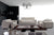 Divani Casa Lumy Modern Tufted White Leather Chair With Crystals Model VGBN3025-CHR