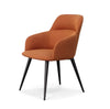 Modrest Scranton Modern Orange & Black Dining Chair Model VGYFDC1074-ORG-DC