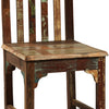 Nantucket Medium Brown Distressed Paint and Seal Dining ChairModel SEL020