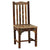 Nantucket Medium Brown Distressed Paint and Seal Dining ChairModel SEL020