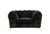 Divani Casa Sheila Transitional Black Fabric Chair Model VGCA1346-BLK-CH