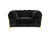 Divani Casa Sheila Transitional Black Fabric Chair Model VGCA1346-BLK-CH