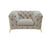 Divani Casa Sheila Transitional Beige Fabric Chair Model VGCA1346-BEIX-C