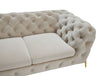 Divani Casa Sheila Transitional Beige Fabric Chair Model VGCA1346-BEIX-C