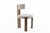Modrest Sheridan Mid Century Modern Grey Fabric & Walnut Dining Chair Model VGDWJ1310-GRY
