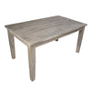 Zion Light Grey Wash Sealed Finish Dining TableModel SHR136