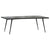 Velez Sandblasted Grey Finish and Antique Black Metal Legs Coffee TableModel SHR162