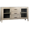 Zion Light Grey Wash Sealed Finish Sideboard Model SHR176