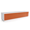 A&X Skyline Modern White Crocodile TV Stand