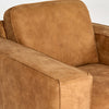 Lamod Italia Soho Italian Cognac Leather Armchair Model VGDTSOHO-COGNAC-CH