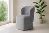 Modrest Souza Modern Grey Fabric Swivel Dining Chair Model VGKK-KF.Y1256-GRY