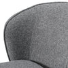 Modrest Souza Modern Grey Fabric Swivel Dining Chair Model VGKK-KF.Y1256-GRY